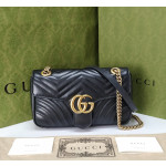 Gucci GG Marmont Small Matelasse Leather Shoulder Bag