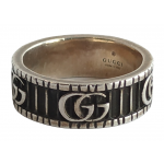 Gucci Double G 925 Sterling Silver Ring