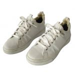 Geox Amphibiox Waterproof White Sneakers