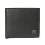 Hugo Boss Leather Wallet With Card Holder Set