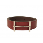Hermes H Thin Buckle Reversible Leather Belt