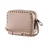 Valentino Rockstud Leather Camera Shoulder Bag