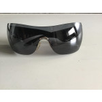 Givenchy Black Sunglasses with Silver Stems
