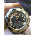Tissot Men's Sea Touch Quartz Chronograph Touch Screen Black Dial Watch