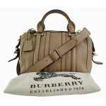 Burberry Lugg Leather Medium Nevinson Bowler Bag