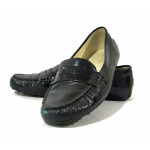 Michael Kors Black Patent Leather Penny Loafers Flats
