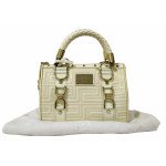 Gianni Versace Couture White Quilted Bag