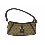Gucci GG Canvas D Ring Abbey Pochette Bag