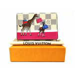 Louis Vuitton Victorine Damier Azur Giraffes Limited Edition Wallet