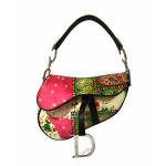 Dior Multicolor Saddle Bag