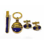 Montblanc Blue Keychain Set