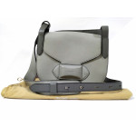 Michael Kors Daria Small French Calf Leather Saddle Bag