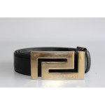 Versace Greek Style Logo Buckle Belt