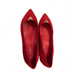 Louis Vuitton Red Flats