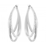 Spiral Pierced Earrings from Swarovski