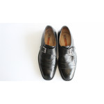 A. Testoni Black Formal Shoes
