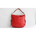 Coach Zoe Red Leather Hobo