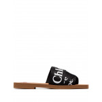 Chloé Woody leather flat sandals - INTTSB841115491