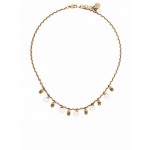 INTTSB847987719 - Alexander Mcqueen Skull and pearl shortk necklace