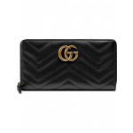 GUCCI GG MARMONT LEATHER CONTINENTAL WALLET - INTTSB848125263