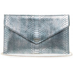 Guess Clutch Bag for Women - Leather, Silver - MS669228