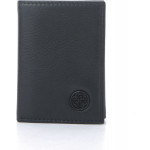 Guess Trifold Wallet for Men , Leather , Black