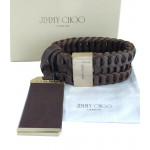 Jimmy Choo Braided Leather Bracelet