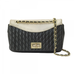 Karl Lagerfeld Agyness Quilted Colorblock Shoulder Bag