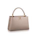 Louis Vuitton Taurillon Leather Capucines MM Handbag