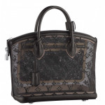Louis Vuitton Transparent Lockit Noir Bag