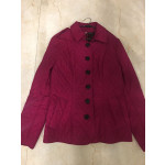 Burberry Magenta Pink Quilted Jacket Coat