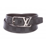 Louis Vuitton Damier Graphite Neogram 30MM Belt