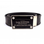 Louis Vuitton Inventeur Damier Graphite Reversible Belt
