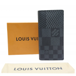 Louis Vuitton Damier Graphite 3D canvas Brazza Wallet 