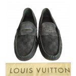 Louis Vuitton Damier Suede Driving Loafers