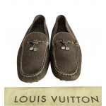 Louis Vuitton Brown Leather Monza Moccasin