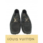 Louis Vuitton Navy Suede Lining Monte Carlo Loafer