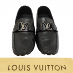 Louis Vuitton Black Monte Carlo Driving Moccasin