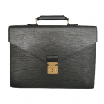 Louis Vuitton Epi Black Leather Ambassador Briefcase