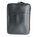 Louis Vuitton Black Epi Leather Pegase 55 Suitcase