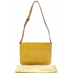 Louis Vuitton Vernis Yellow Monogram Thompson Street Bag