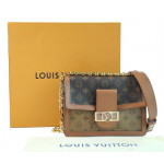 Louis Vuitton Monogram Reverse Canvas Dauphine MM Shoulder Bag