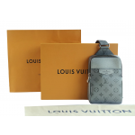 Louis Vuitton Monogram Canvas Gunmetal Gray Outdoor Sling Bag