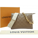 Louis Vuitton Monogram-Embossed Coussin PM Shoulder Bag