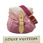 Louis Vuitton Monogram Denim Leather Limited Edition Sunshine Bag