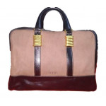 Loewe Velazquez Dark Brown Leather Travel Bag