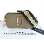 Marc Jacobs French Grey Snapshot Small Camera Crossbody Bag