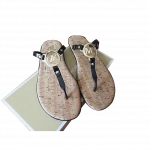 Michael Kors Black Thong Slippers | Luexpolis.com