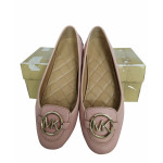 Michael Kors Lillie Leather Moccasin Flats