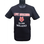 Moschino Black M Heart T shirt
